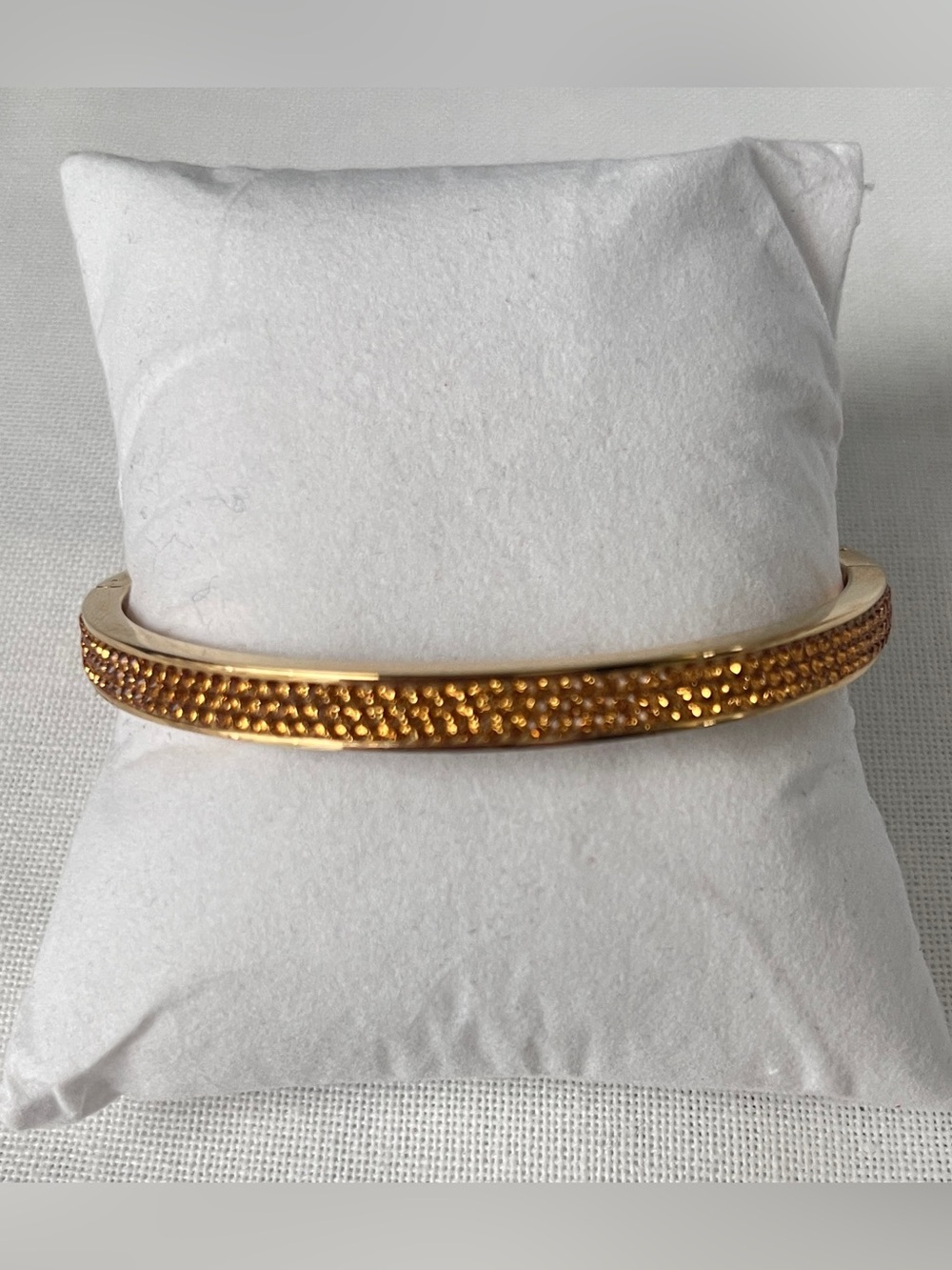 henri bendel Gold Textured Bangle Bracelet